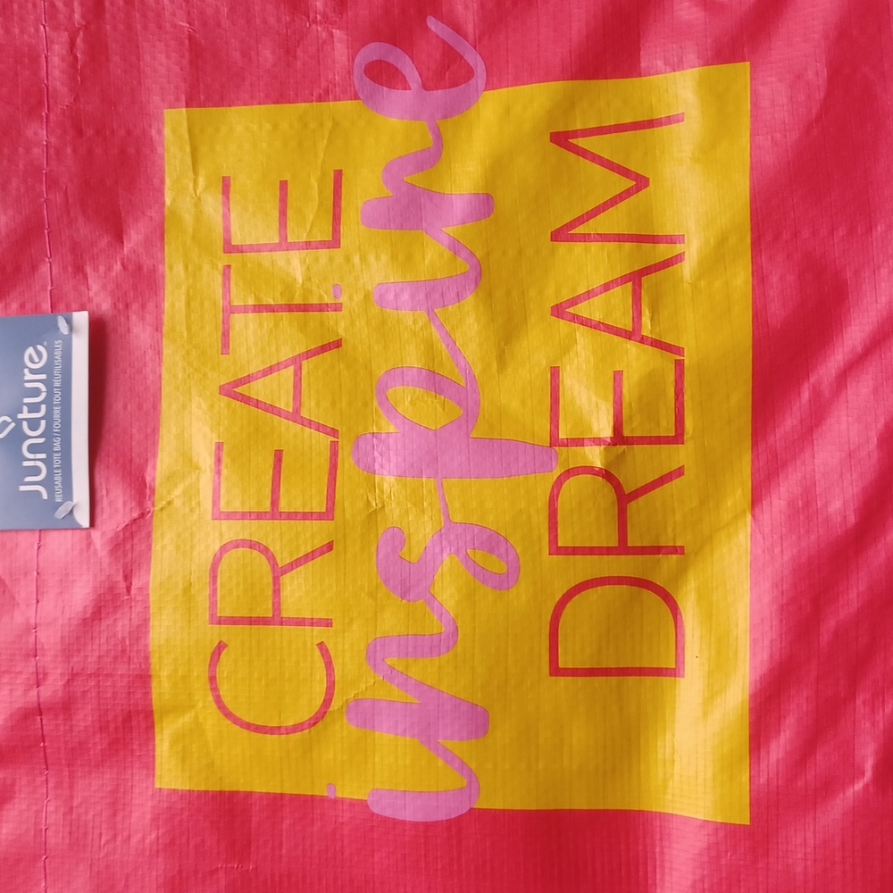 Create inspire dream Reuseable Tote NWT